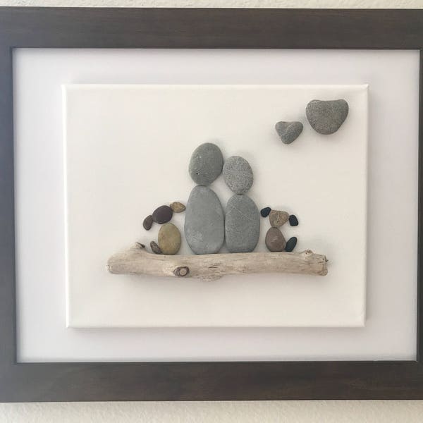 Beach Pebble Art Etsy