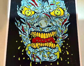 Faces of E-vile: Regan Possessed 5”x7” Satin Print