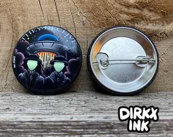 They Deceive 1.5" Button Pin