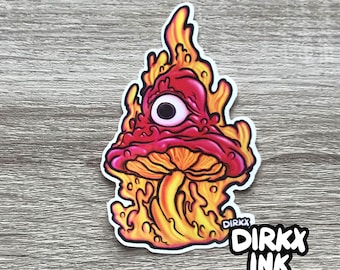 Doom Shroom Sticker