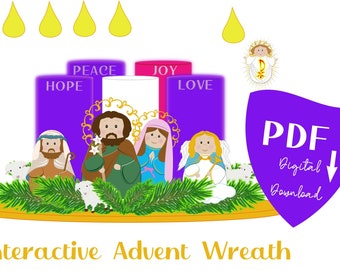 Interactive Advent Wreath PDF