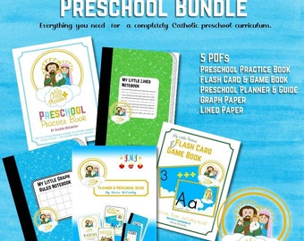 My Little Patron Print Preschool Bundle