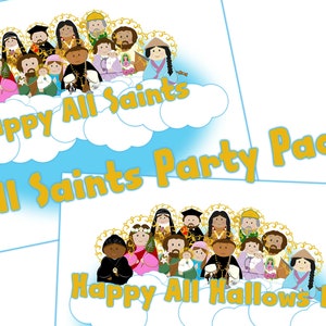 All Saints Party Pack Printable PDF