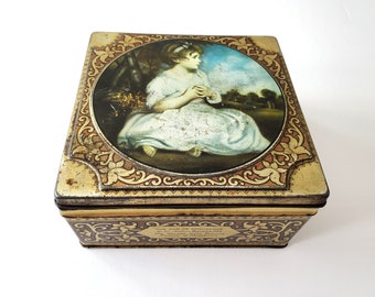 Vintage Candy Tin, Thorne's Toffee