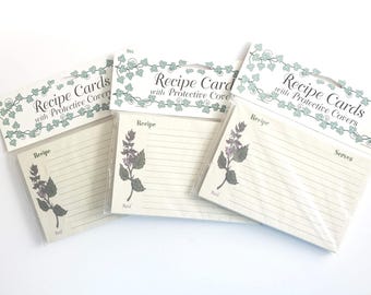 Vintage Recipe Cards