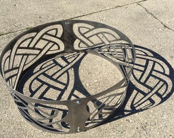 Celtic Knot Banner Wall Hook Endless Knot Gaelic Irish Etsy