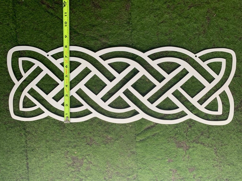 Celtic Knot Pointed Banner, Celtic Knot Clover, Shamrock, Ireland, Holy Trinity, Irish, Sign, Celtic Knot, Holy Trinity, Luck, Lucky, Hope image 6