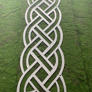 Celtic Knot Pointed Banner, Celtic Knot Clover, Shamrock, Ireland, Holy Trinity, Irish, Sign, Celtic Knot, Holy Trinity, Luck, Lucky, Hope image 2
