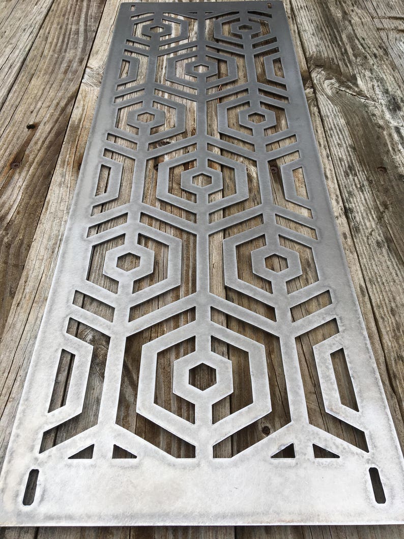 Geometric Fire Ringcustom Steel Fire Pit Metal Etsy