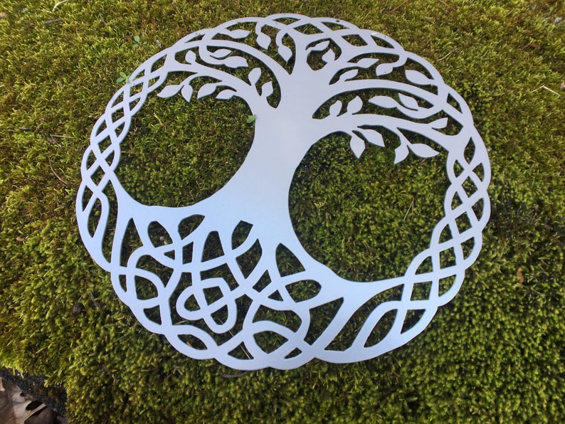 Celtic Tree of Life Home Decor or Sign Spiritual Wall Art Etsy