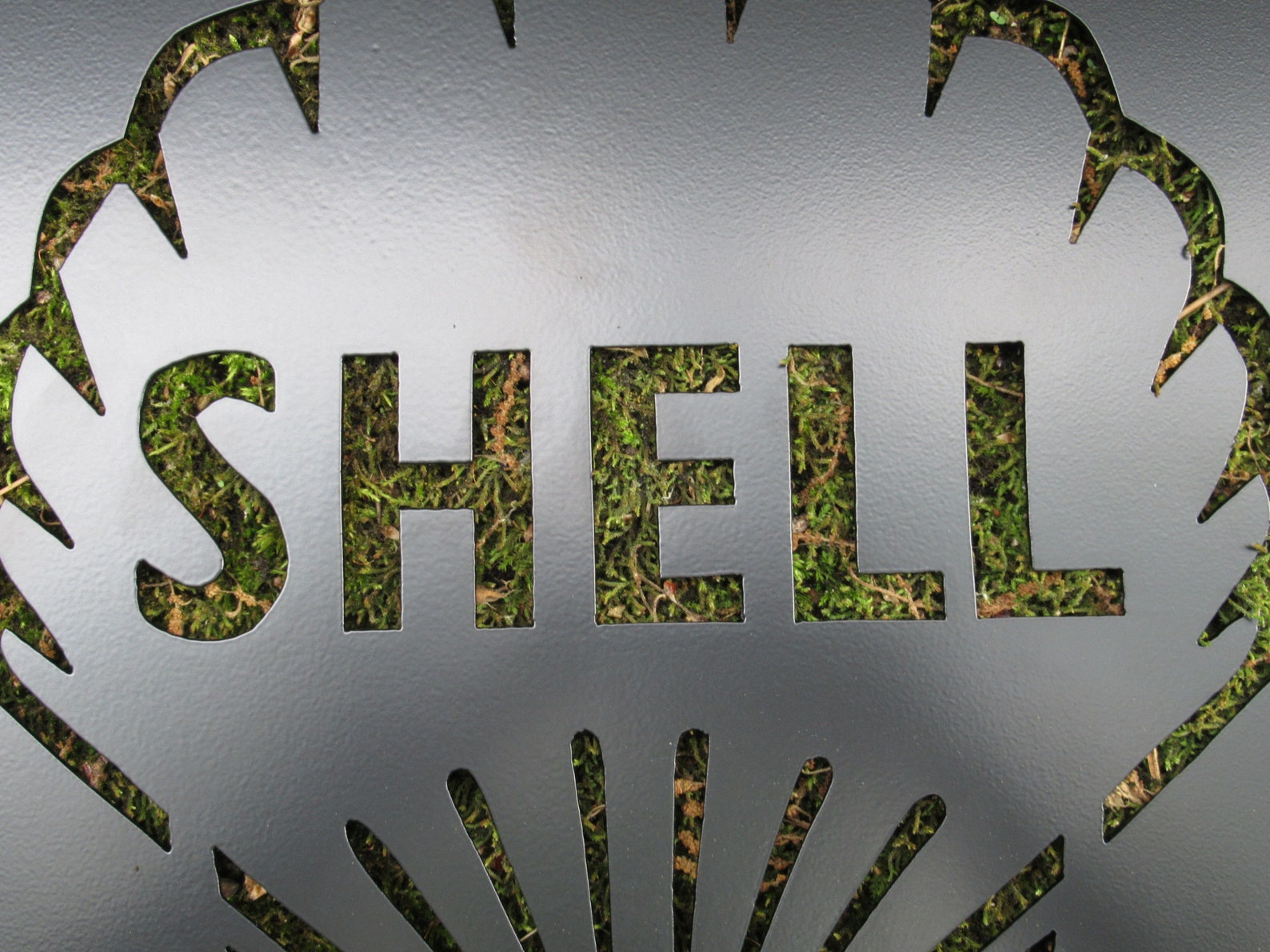 Señal de la gasolinera antigua cueva del hombre vintage | Etsy