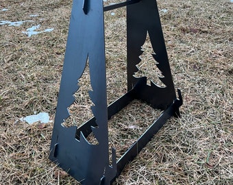 Support de couvercle pour support de support de foyer extérieur Éteignoir à anneaux coupe-feu pour terrasse de jardin