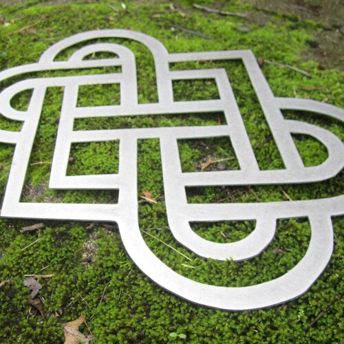 Celtic Knot Decor/ Entwined Celtic Love Knot Wall Art/ Irish Etsy
