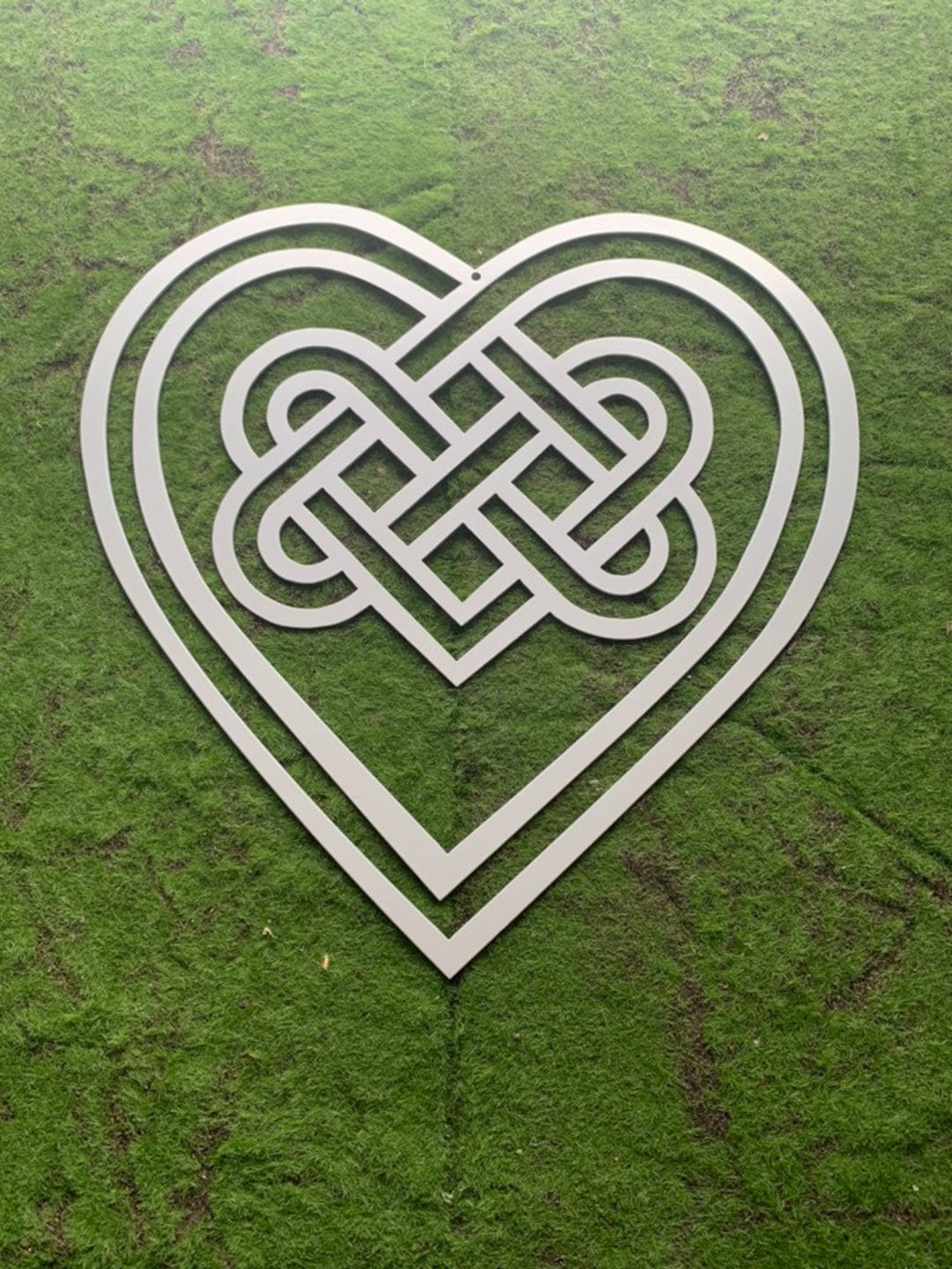 Celtic Heart Love Knot Trinity Knot Charm Eternal Love Irish Never