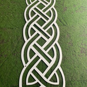 Celtic Knot Pointed Banner, Celtic Knot Clover, Shamrock, Ireland, Holy Trinity, Irish, Sign, Celtic Knot, Holy Trinity, Luck, Lucky, Hope image 3