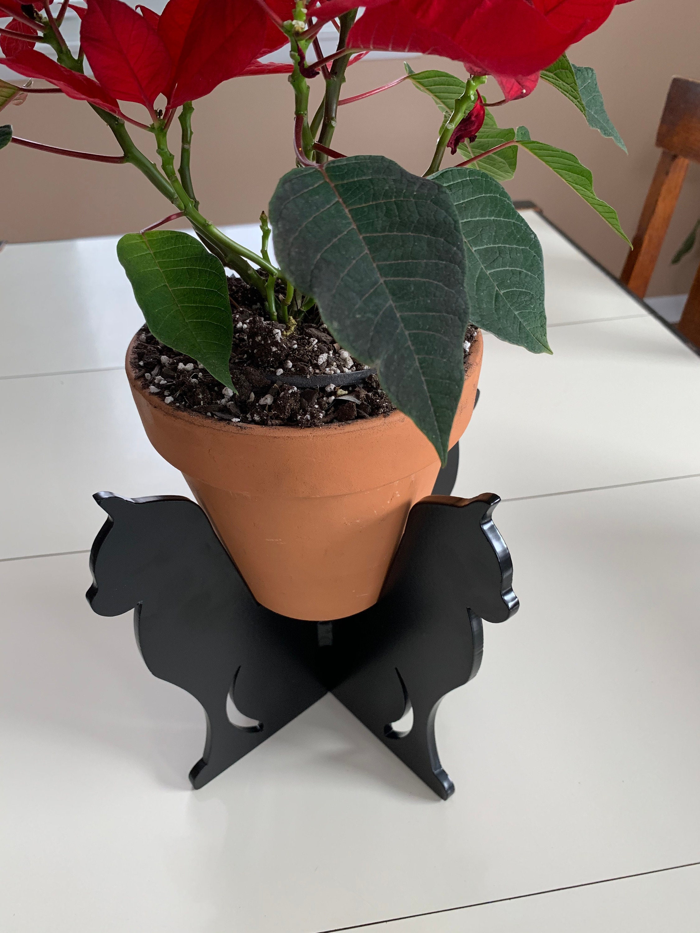 Cat Planter Stand Planter Stand Potted Plant Stand Cat Etsy