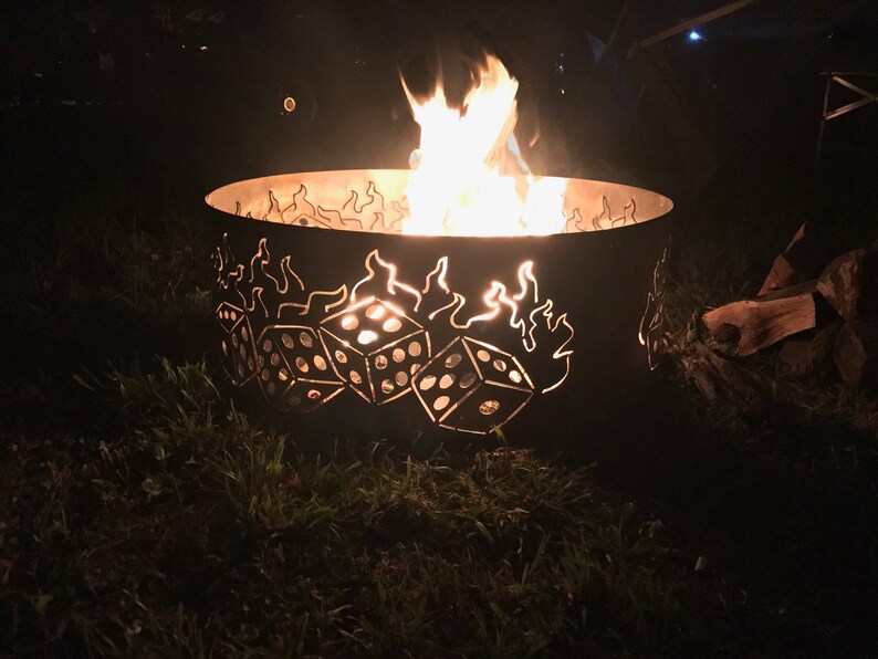 You Design Fire Ring or Custom Fire Ring Customized Design Etsy