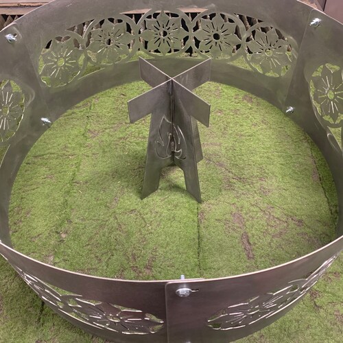 Vertical Fire Pit Grate Etsy