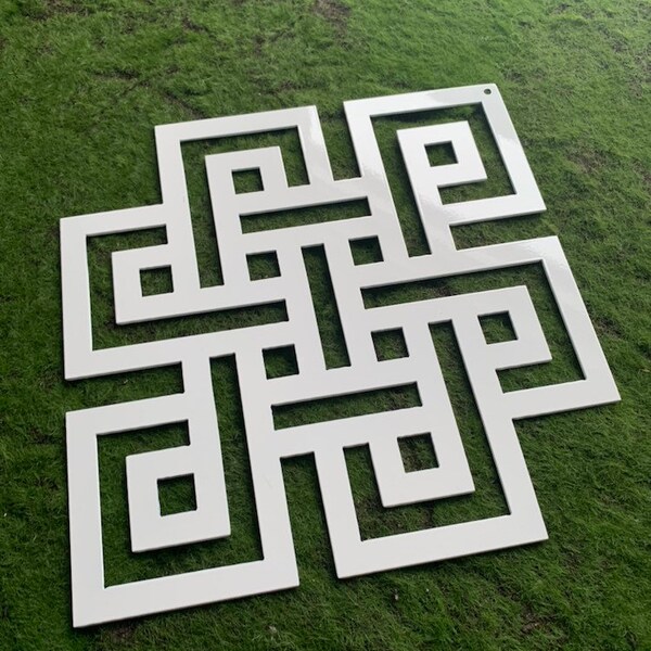 Endless Knot Eternal Spiritual Path Buddhism Never Ending Loops Chinese Art Knot Eight Auspicious Symbols