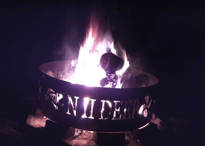 You Design Fire Ring or Custom Fire Ring Customized Design Etsy