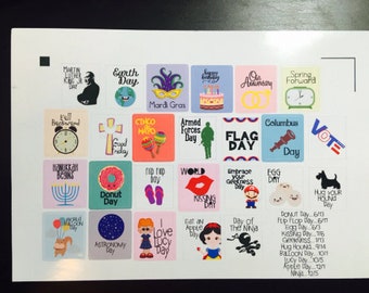 Holiday Stickers Version 2