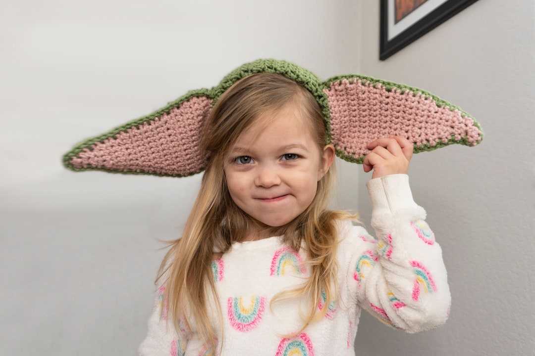 Crochet Pattern Baby Yoda Ears Headband Etsy