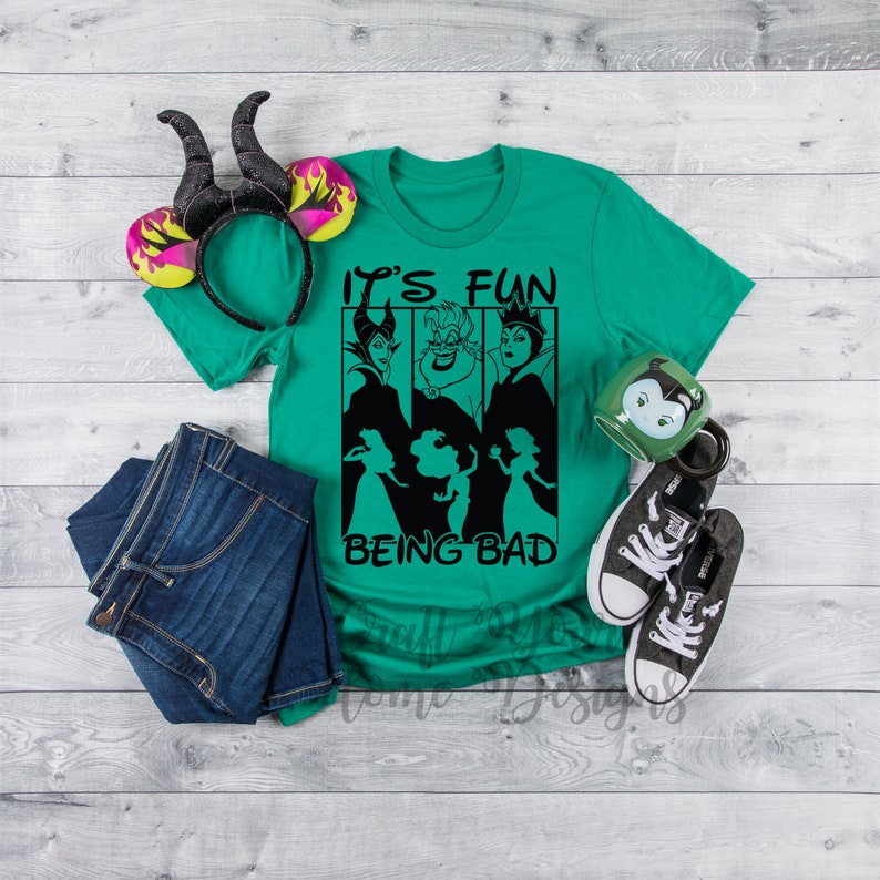 it's fun being bad disney shirt