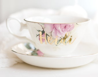 tasse à thé | Tasse à thé personnalisée | Tasse à thé personnalisée | Cadeau pour amateur de thé | Cadeau tasse de thé | Cadeau tasse de thé pour elle