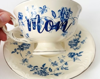 Mom Tea Cup | Mom Gift Ideas | Mom Christmas Gift | Mom from Daughter | Mom Birthday Gift | Gift-For-Mom | Mom from Son | Personalized Gifts
