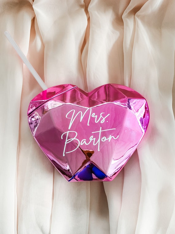 Future Mrs. Cup | Bride Cup | Bachelorette Cup for Bride | Bride to be Cup | Bachelorette Favors | Bride Tumbler | Heart Shaped Cup