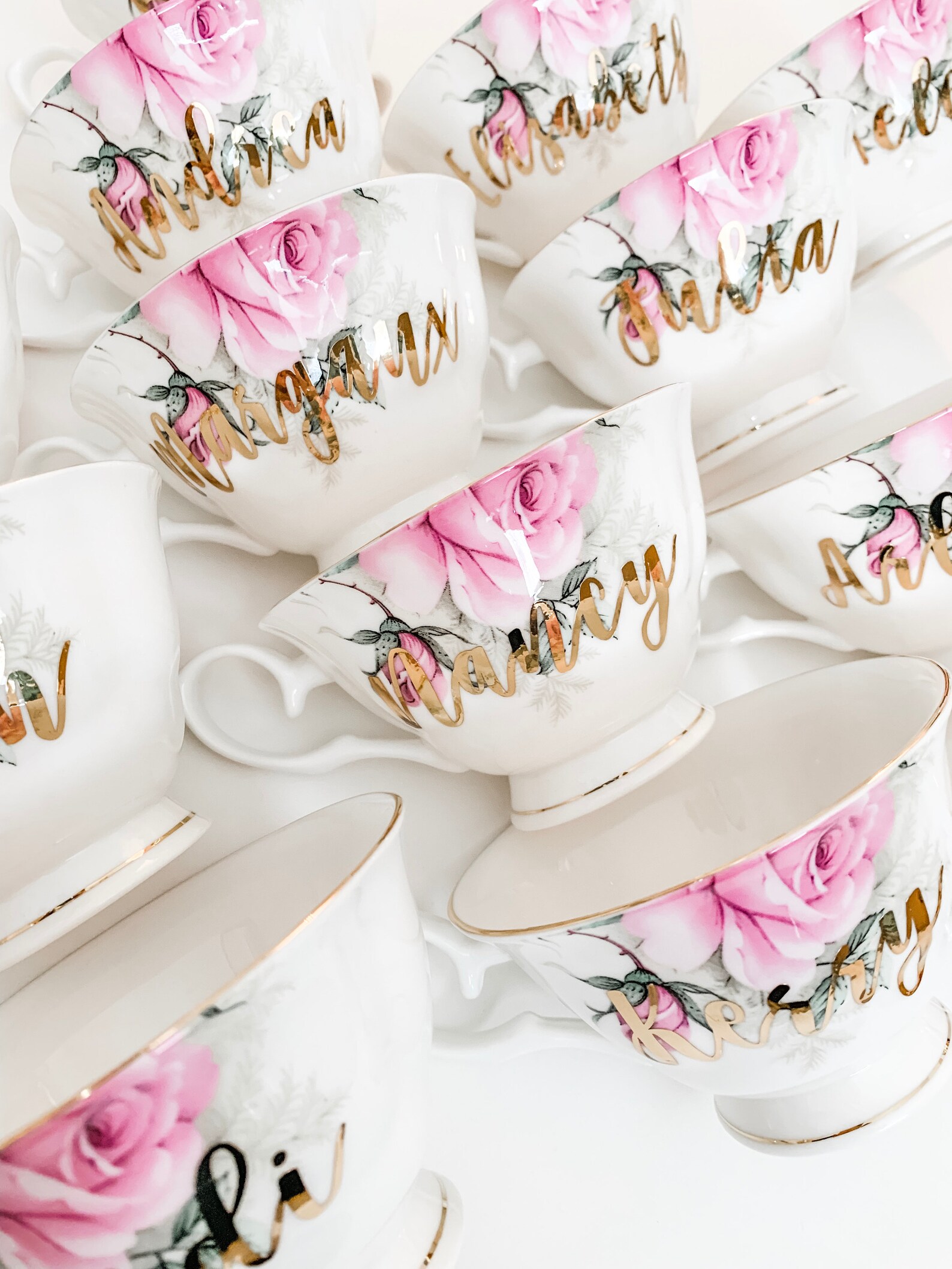 Tea Cup Personalized Tea Cup Custom Tea Cup Tea Lover Etsy