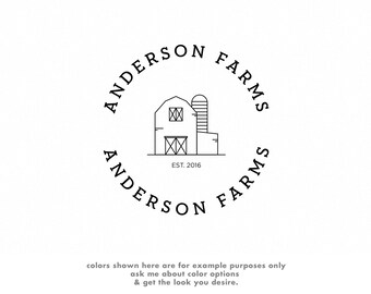 Vintage Cow Logo Design Premade Logo Dairy Farm Logo Beef Etsy