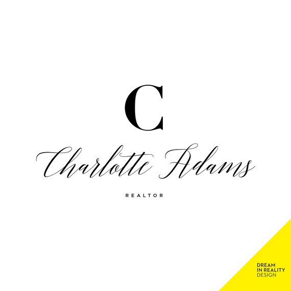 Real Estate Logo And Branding Initial Logo Design C Logo Etsy