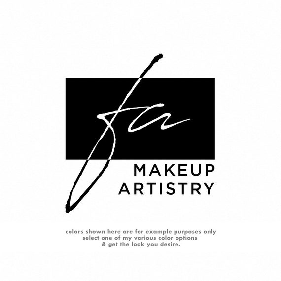 Makeup Artist Logo Mua Logo Luxury Logo Boutique Logo Etsy