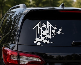 Vinyl-Aufkleber im Stil von Sleep Token | Band-Symbol-Aufkleber für Auto und Laptop