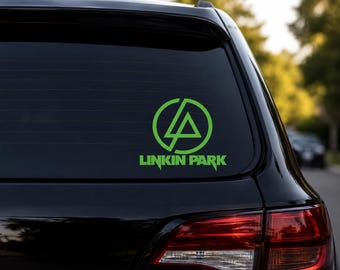 Vinyl sticker Linkin Park-logo | Sticker nu-metalband | Raamdecoratie autolaptop