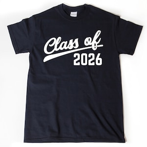 Graduation Shirt, Class of 2026 T-shirt, Funny High School Shirt, College Graduation Tee Shirt for Him, Her or Unisex Adult