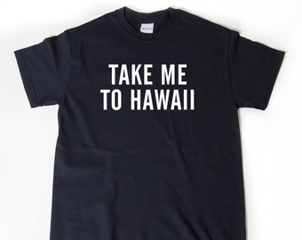 Shirt that says hawaii clearance
