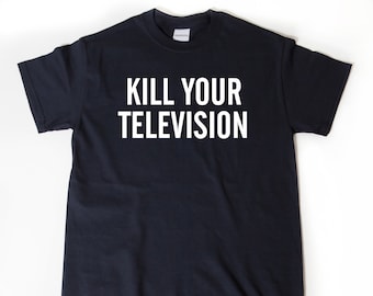 Kill Your Television Small Bumper Sticker Laptop Skateboard Water