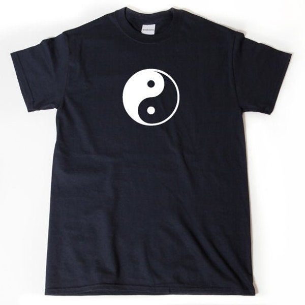 Yin Yang T-shirt, Yin Yang  Shirt,  Chinese Symbol, Meditation, Yoga Shirt, Symbol Tee Shirt