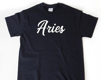 Aries Shirt, Aries T-shirt, Astrology Gift, Zodiac Tee Shirt, Funny Aries Gift For Him Or Her