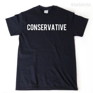 Conservative T-shirt Funny Politics Political Republican Tee - Etsy