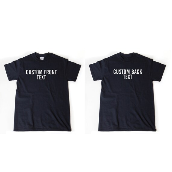 customize own t shirt
