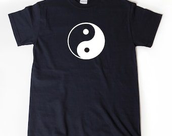 Yin Yang T-shirt, YinYang Shirt, Chinese Symbol, Meditation Tee, Yoga Shirt,