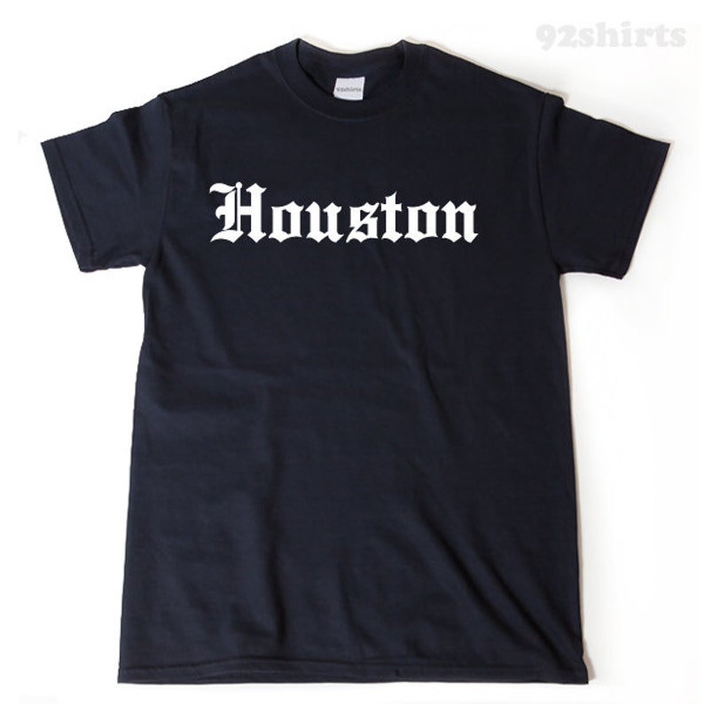 Houston Shirt, Houston Shirt, Houston Texas T-shirt, Place Name Tee Shirt Gift For Man Woman Husband Wife image 1