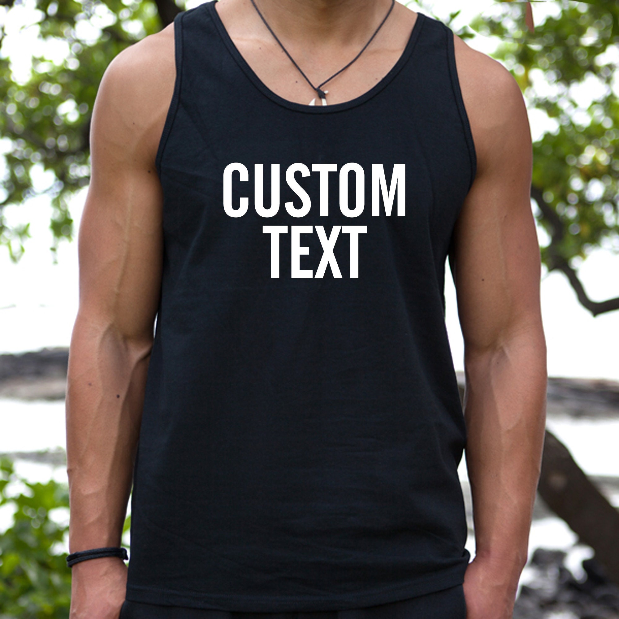 brugerdefinerede loyalitet Fordeling Custom Tank Top Shirt Design Your Own Tank Top T-shirt - Etsy