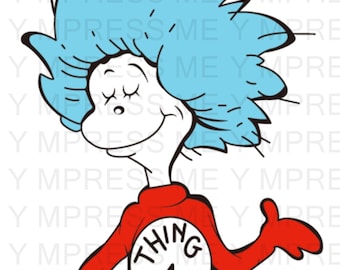 Thing 1 SVG Download