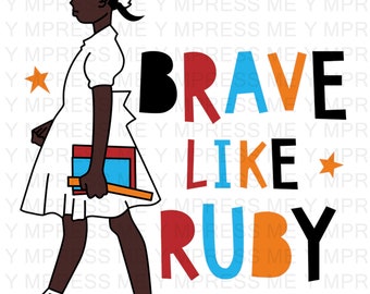 RUBY BRIDGES YOUNG Poster Picture Glossy Banner Print Photo - Etsy