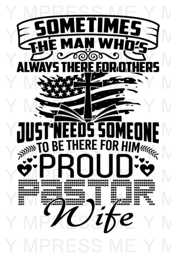 Download Proud Pastor Wife Svg Download Etsy