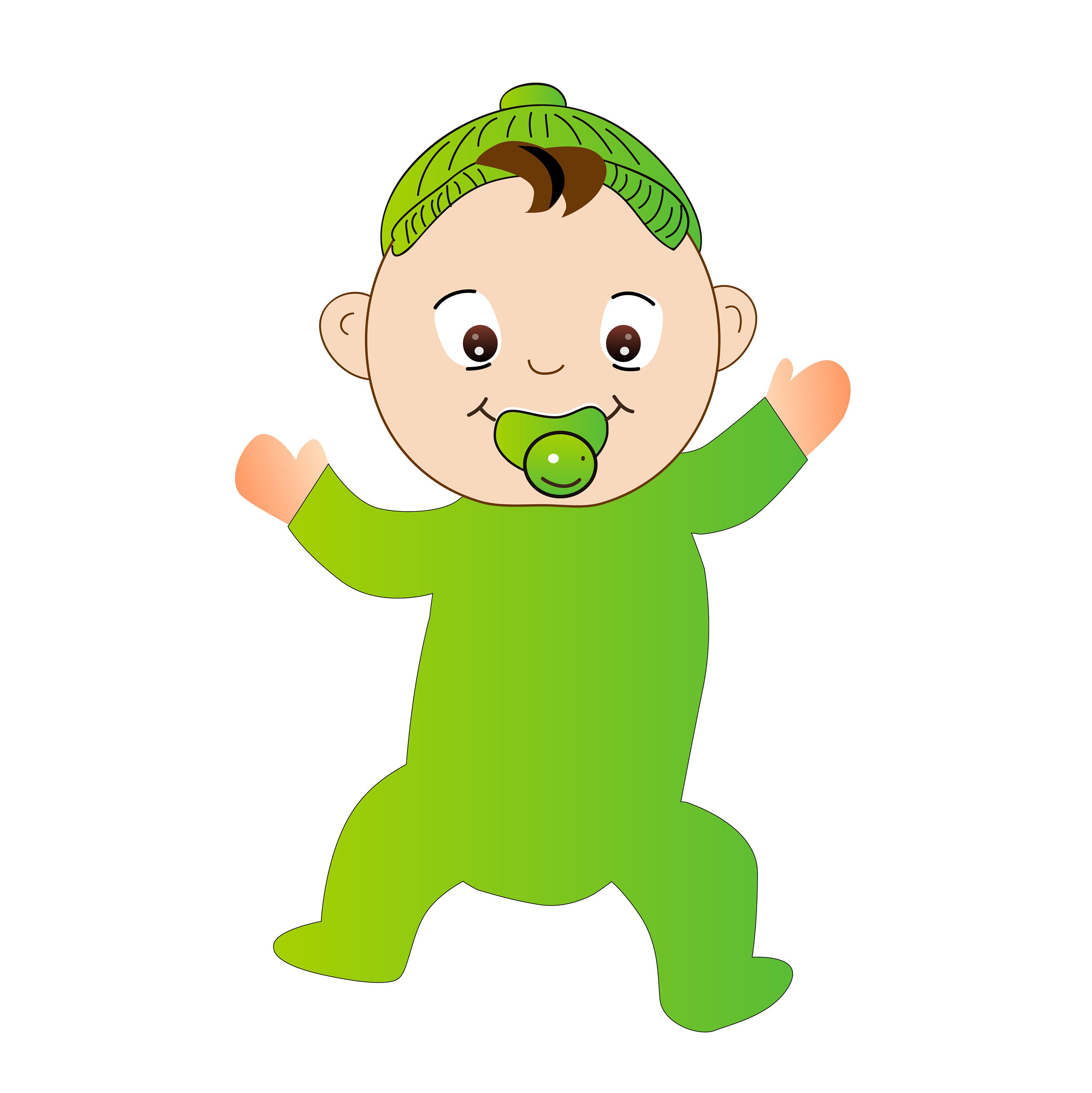 8 Cute Baby Vector bundle in DXF PNG SVG Jpg on Etsy | Etsy